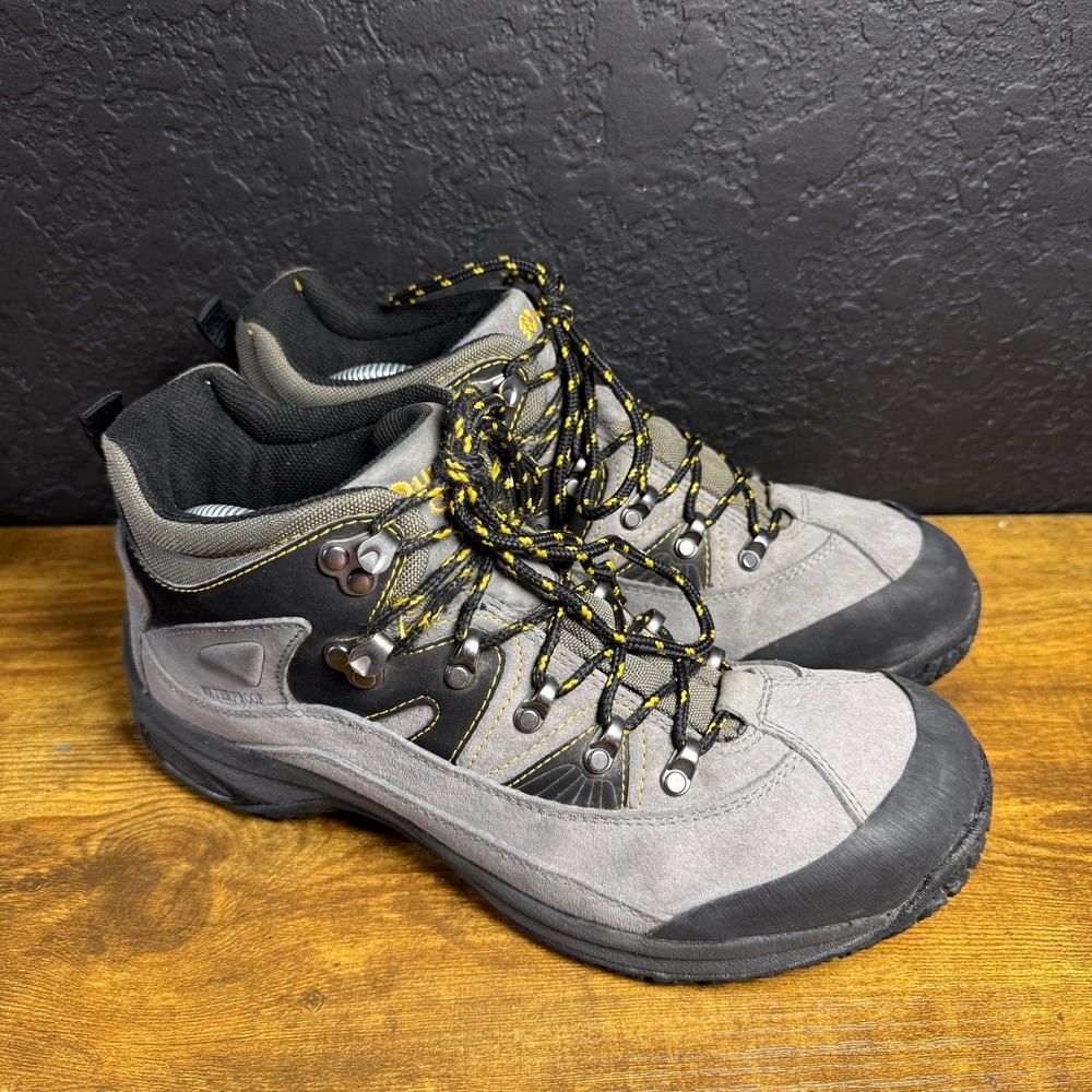 Dunham Cloud MCR6630K‎ Grey Suede Waterproof Hiking Boots Mens 8.5 D